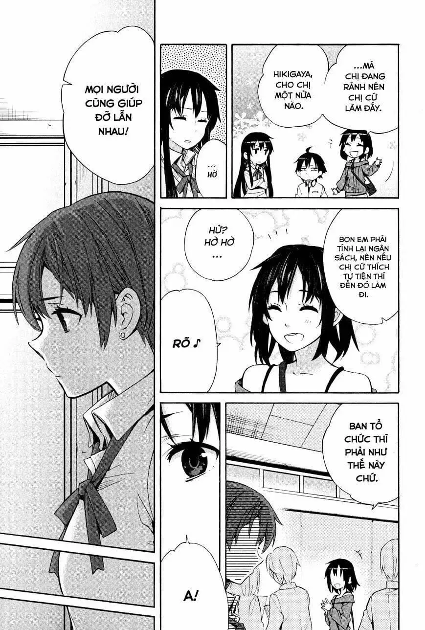 Truyện Tranh Chuyện Tình Thanh Xuân Bi Hài Của Tôi Quả Nhiên Là Sai Lầm - Oregairu trang 6