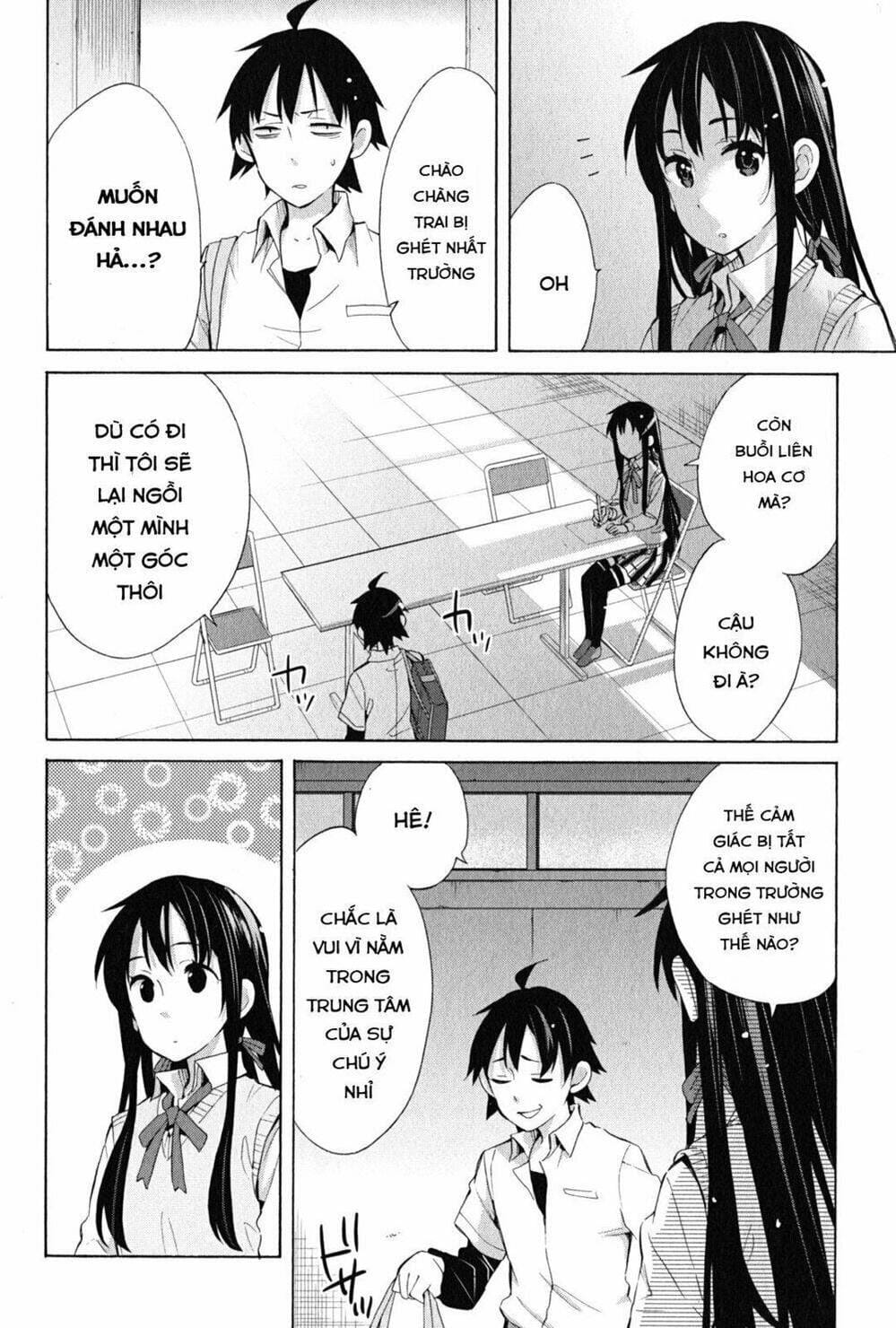 Truyện Tranh Chuyện Tình Thanh Xuân Bi Hài Của Tôi Quả Nhiên Là Sai Lầm - Oregairu trang 6