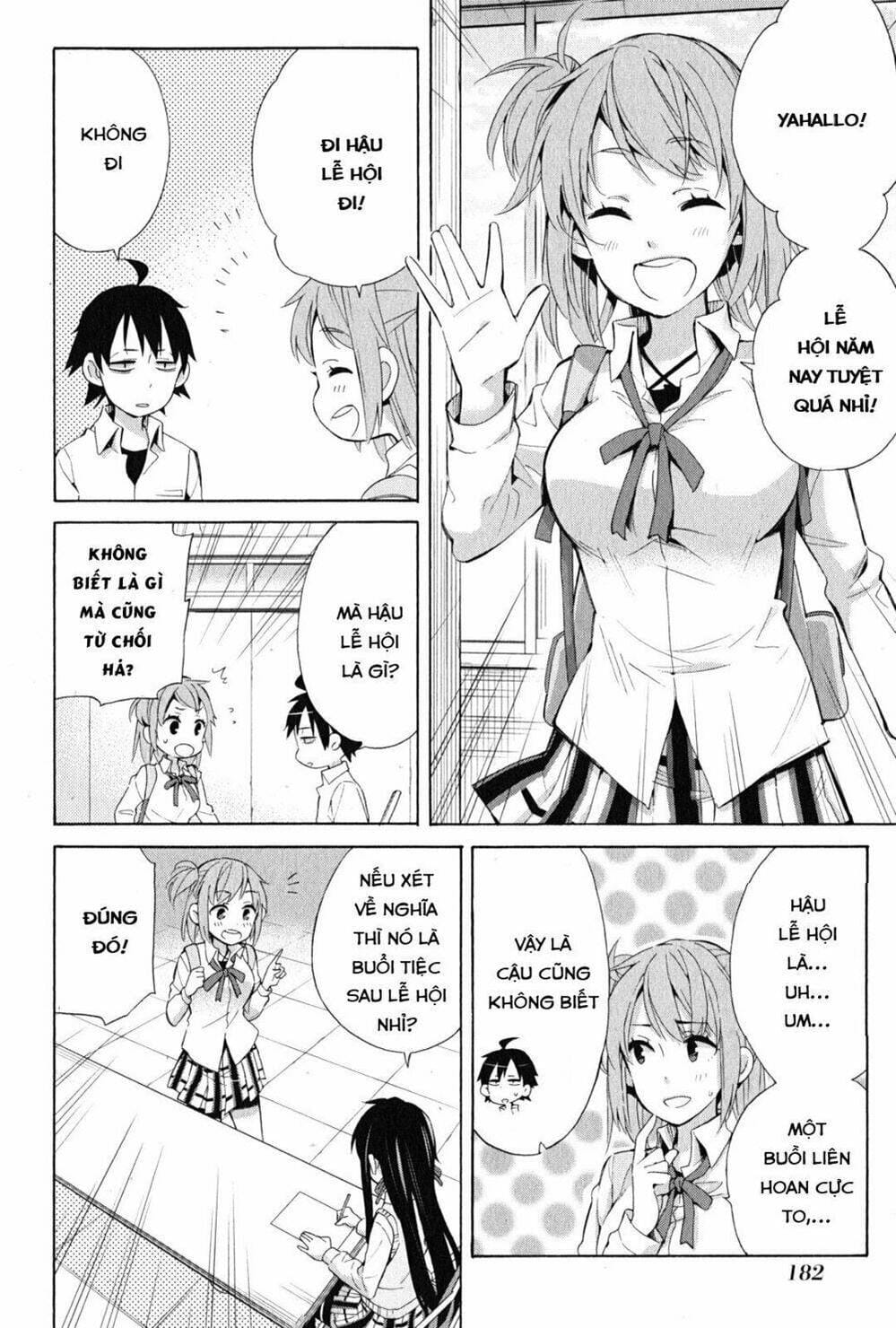 Truyện Tranh Chuyện Tình Thanh Xuân Bi Hài Của Tôi Quả Nhiên Là Sai Lầm - Oregairu trang 6