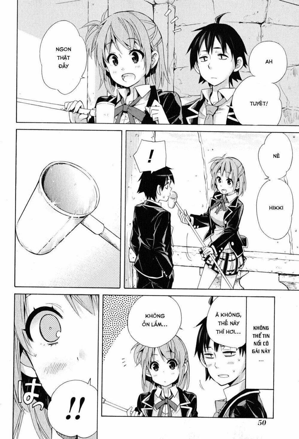 Truyện Tranh Chuyện Tình Thanh Xuân Bi Hài Của Tôi Quả Nhiên Là Sai Lầm - Oregairu trang 6