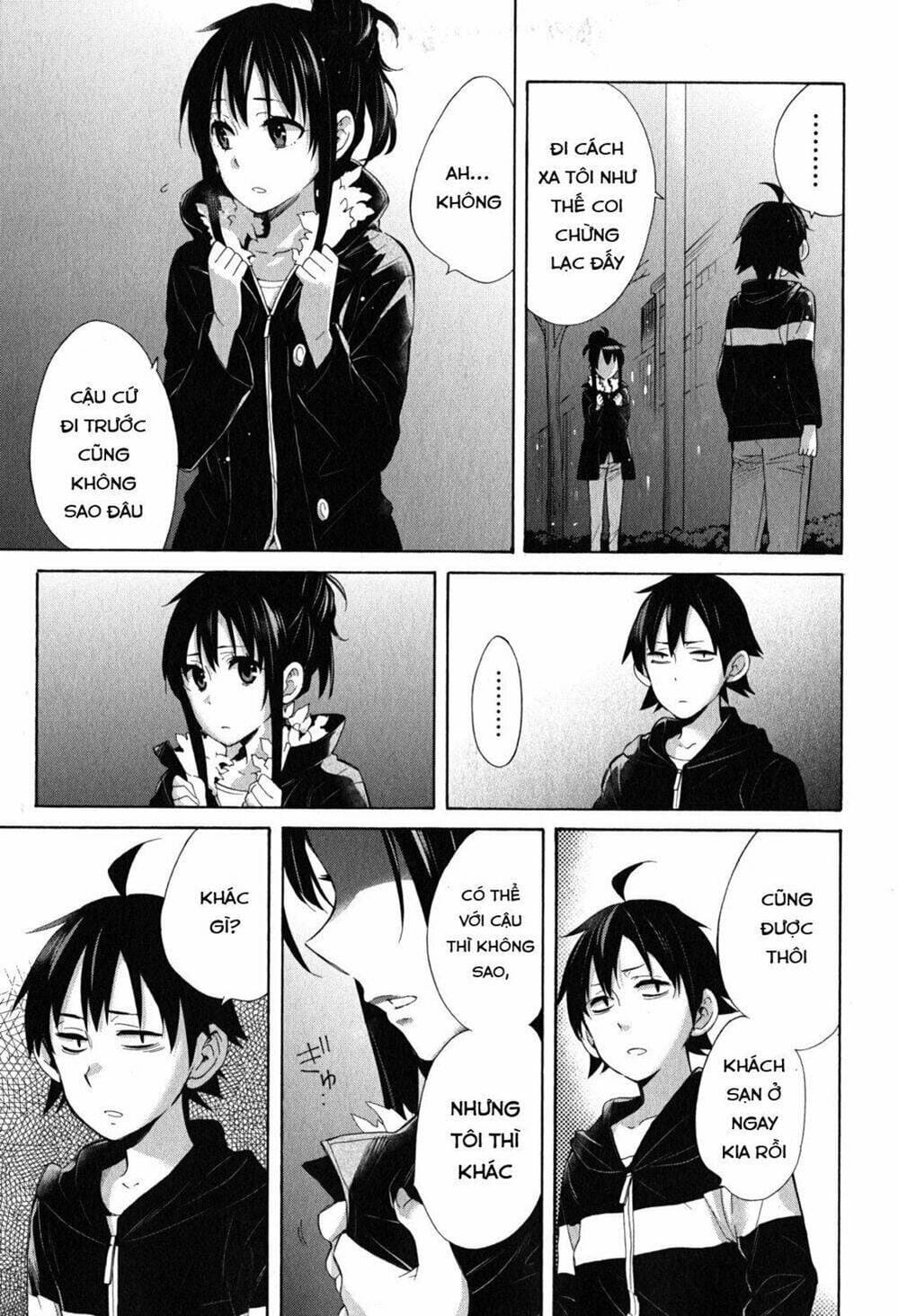 Truyện Tranh Chuyện Tình Thanh Xuân Bi Hài Của Tôi Quả Nhiên Là Sai Lầm - Oregairu trang 6