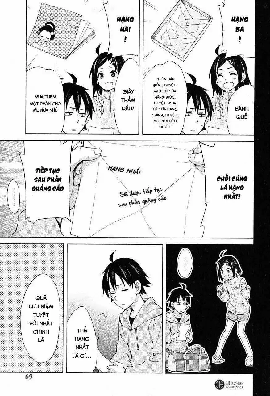 Truyện Tranh Chuyện Tình Thanh Xuân Bi Hài Của Tôi Quả Nhiên Là Sai Lầm - Oregairu trang 6