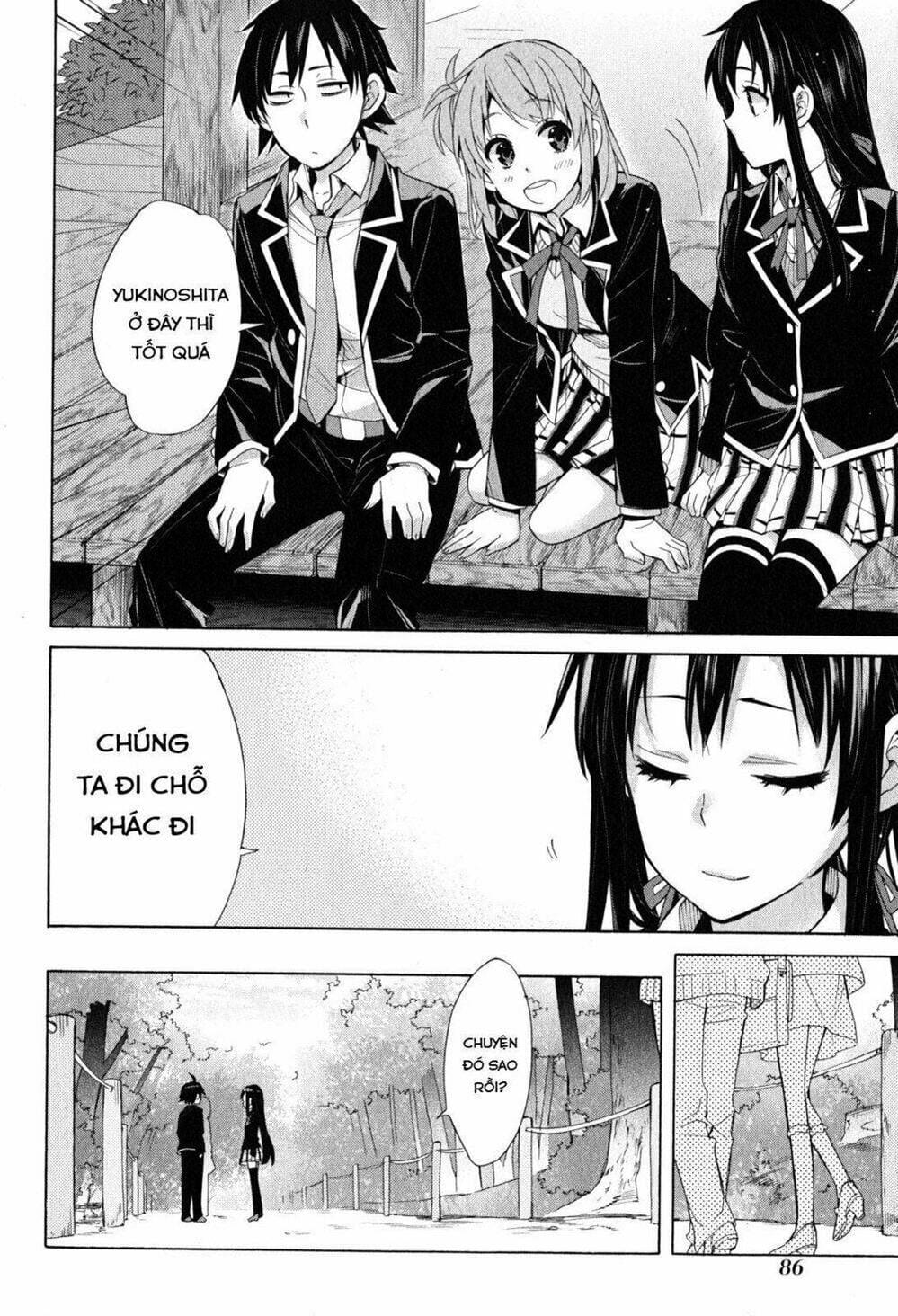 Truyện Tranh Chuyện Tình Thanh Xuân Bi Hài Của Tôi Quả Nhiên Là Sai Lầm - Oregairu trang 6