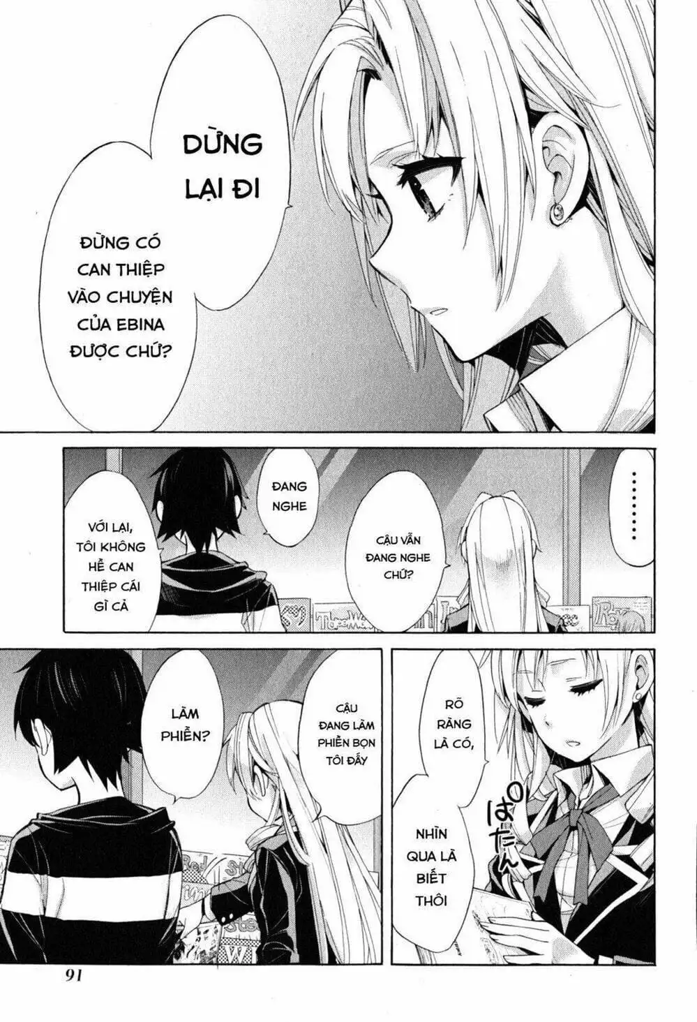 Truyện Tranh Chuyện Tình Thanh Xuân Bi Hài Của Tôi Quả Nhiên Là Sai Lầm - Oregairu trang 6