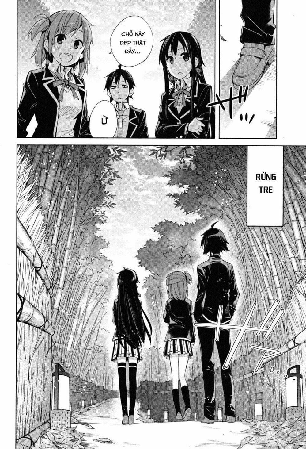 Truyện Tranh Chuyện Tình Thanh Xuân Bi Hài Của Tôi Quả Nhiên Là Sai Lầm - Oregairu trang 6