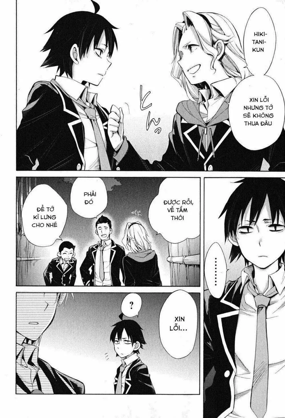 Truyện Tranh Chuyện Tình Thanh Xuân Bi Hài Của Tôi Quả Nhiên Là Sai Lầm - Oregairu trang 6