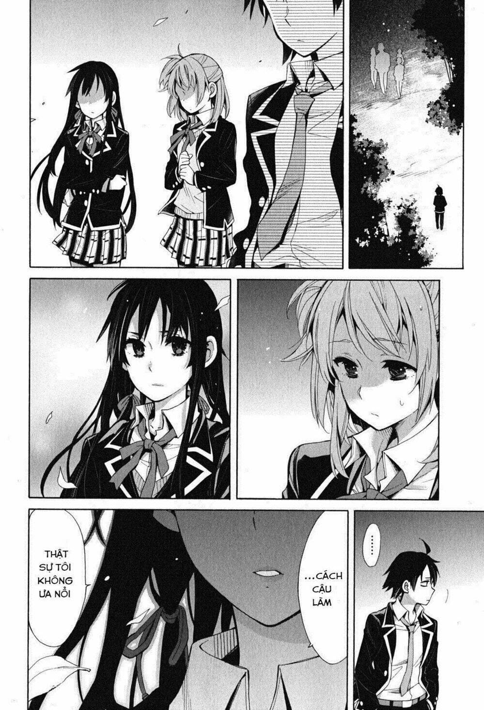 Truyện Tranh Chuyện Tình Thanh Xuân Bi Hài Của Tôi Quả Nhiên Là Sai Lầm - Oregairu trang 6