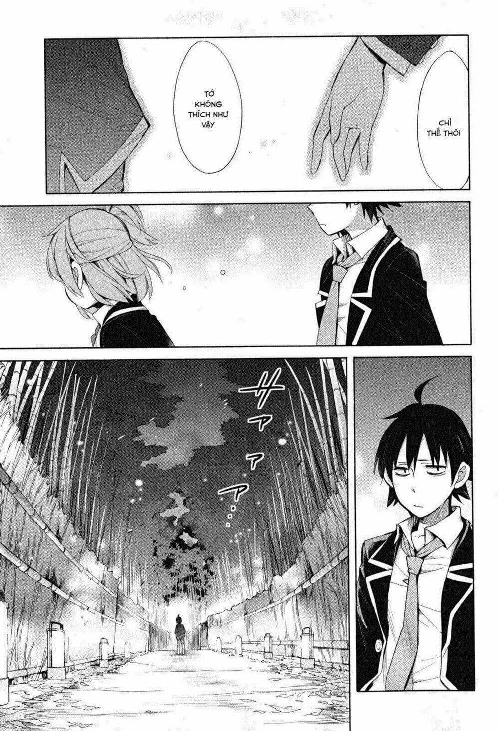 Truyện Tranh Chuyện Tình Thanh Xuân Bi Hài Của Tôi Quả Nhiên Là Sai Lầm - Oregairu trang 6