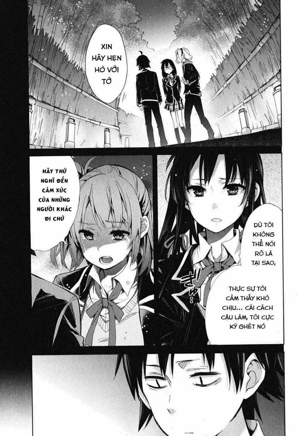 Truyện Tranh Chuyện Tình Thanh Xuân Bi Hài Của Tôi Quả Nhiên Là Sai Lầm - Oregairu trang 6