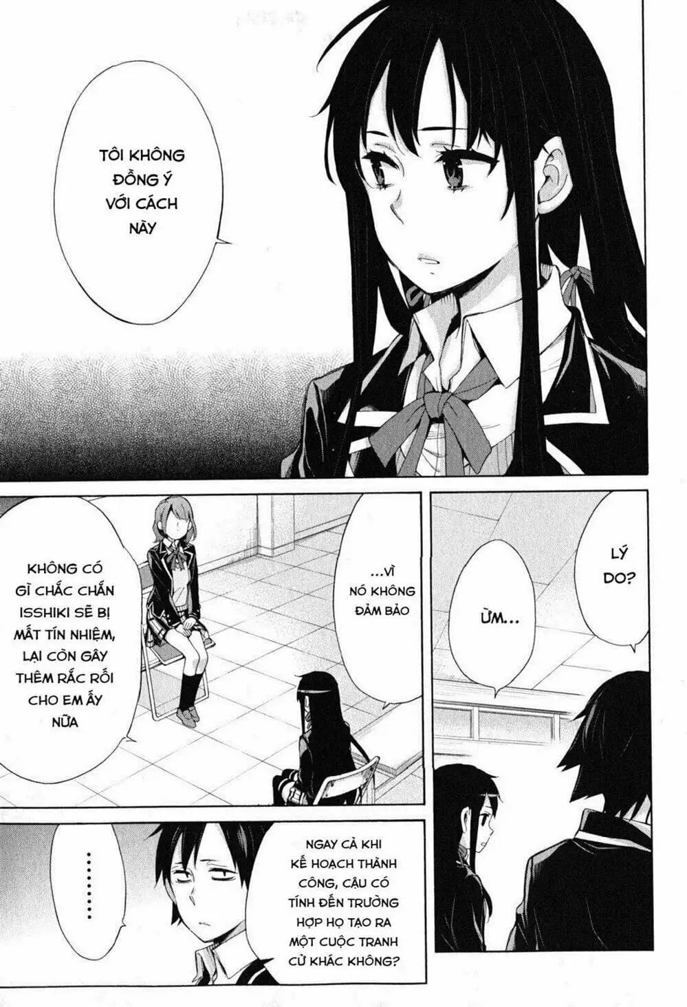 Truyện Tranh Chuyện Tình Thanh Xuân Bi Hài Của Tôi Quả Nhiên Là Sai Lầm - Oregairu trang 6