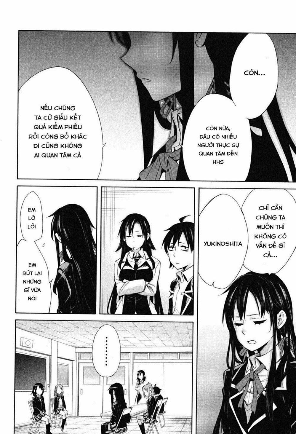 Truyện Tranh Chuyện Tình Thanh Xuân Bi Hài Của Tôi Quả Nhiên Là Sai Lầm - Oregairu trang 6