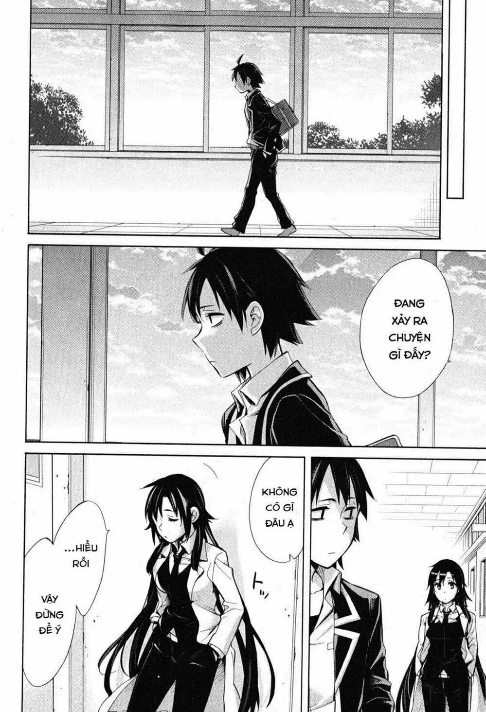 Truyện Tranh Chuyện Tình Thanh Xuân Bi Hài Của Tôi Quả Nhiên Là Sai Lầm - Oregairu trang 6