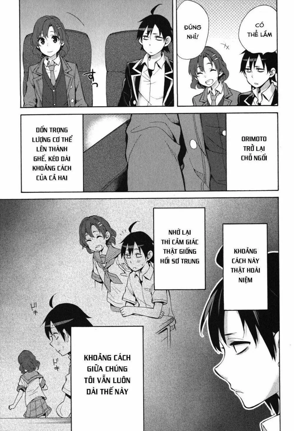 Truyện Tranh Chuyện Tình Thanh Xuân Bi Hài Của Tôi Quả Nhiên Là Sai Lầm - Oregairu trang 6