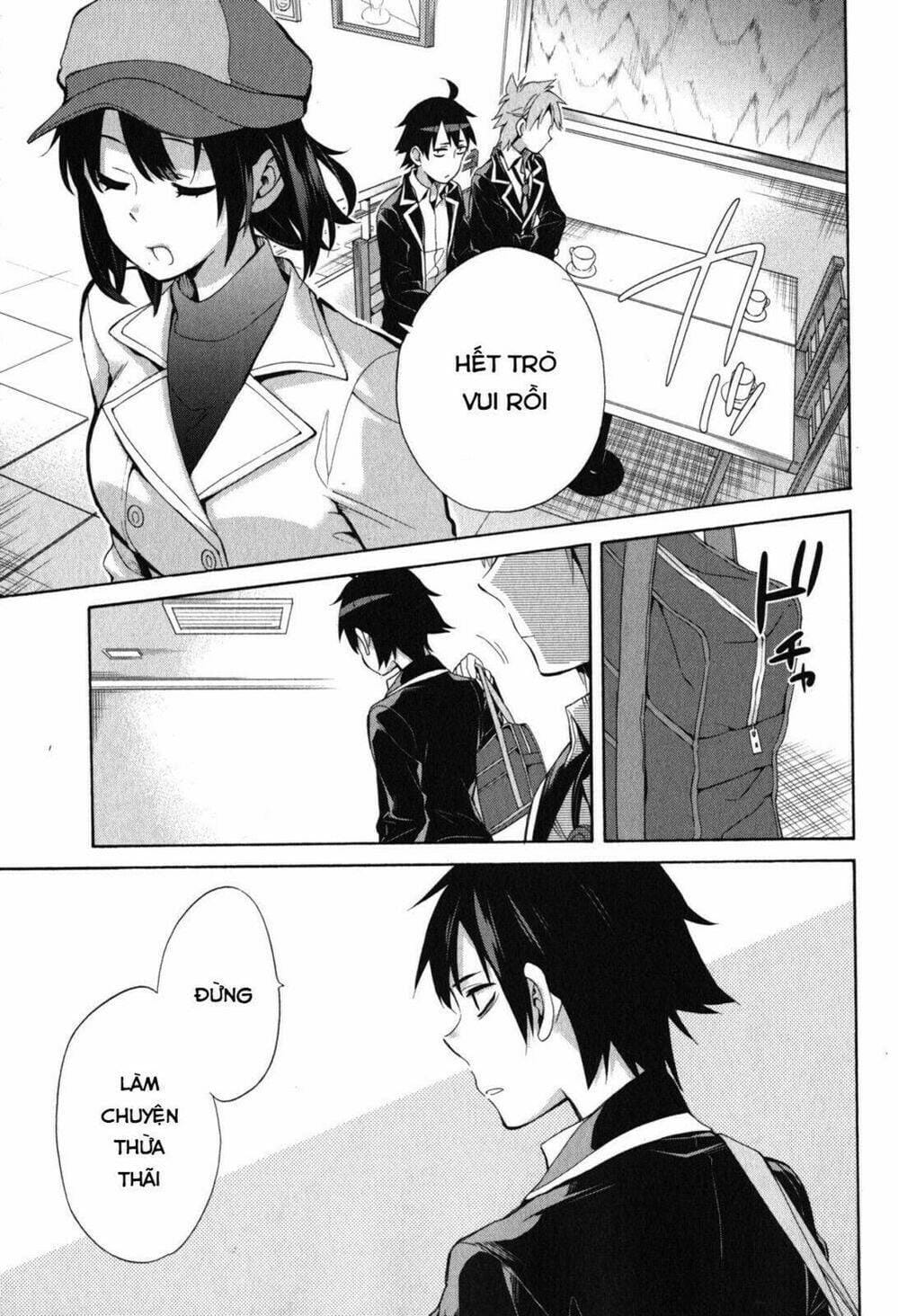 Truyện Tranh Chuyện Tình Thanh Xuân Bi Hài Của Tôi Quả Nhiên Là Sai Lầm - Oregairu trang 6