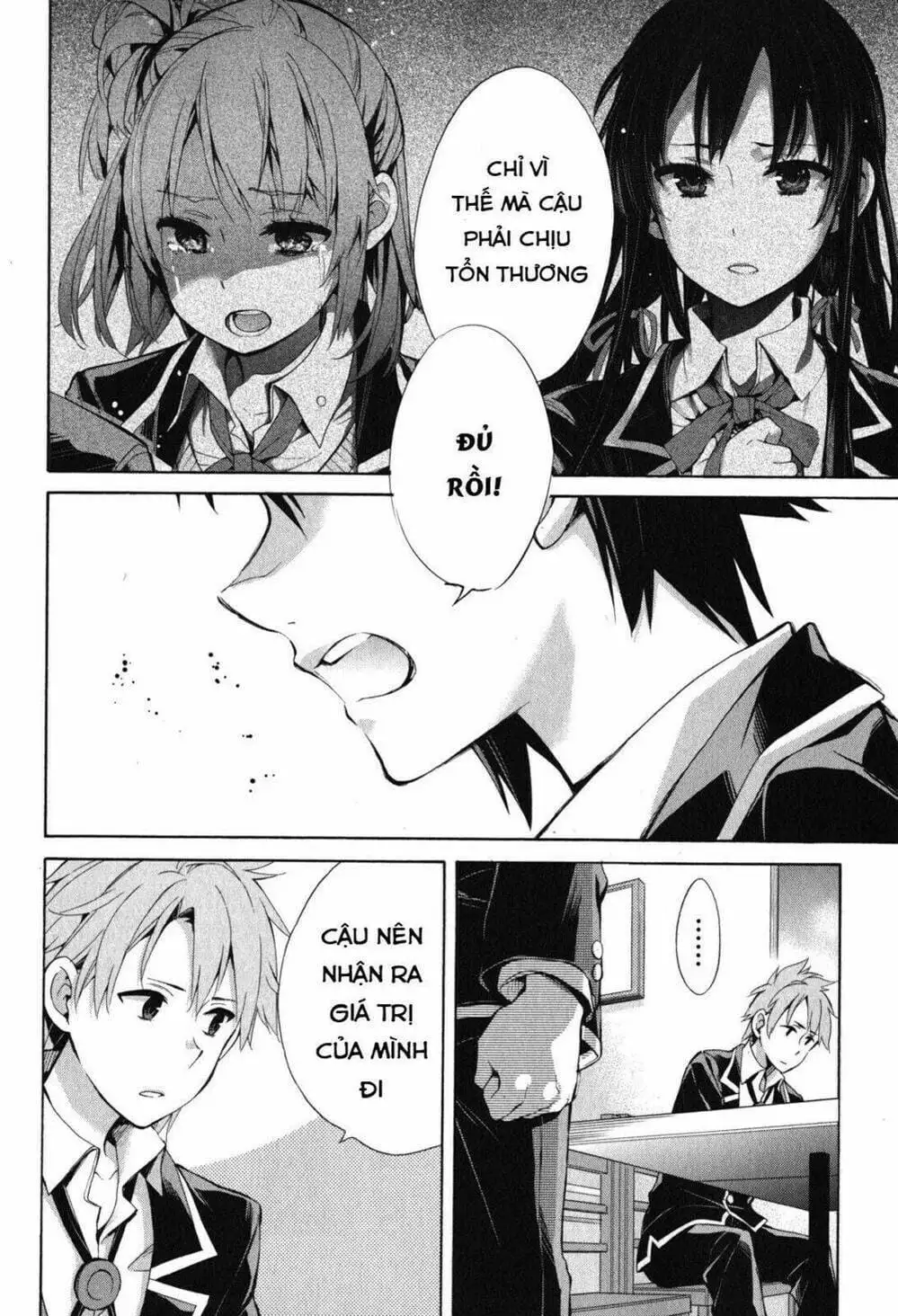 Truyện Tranh Chuyện Tình Thanh Xuân Bi Hài Của Tôi Quả Nhiên Là Sai Lầm - Oregairu trang 6