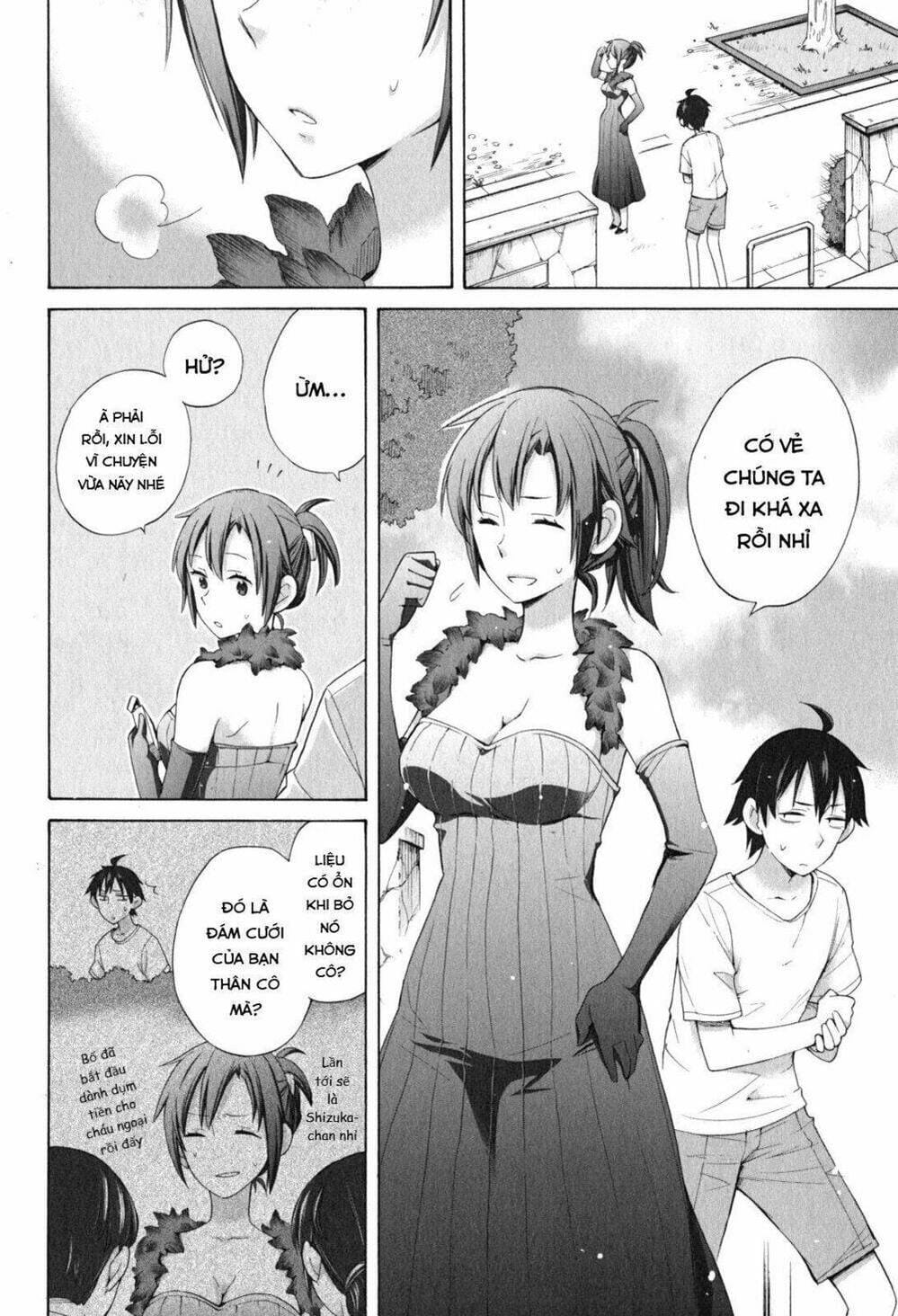 Truyện Tranh Chuyện Tình Thanh Xuân Bi Hài Của Tôi Quả Nhiên Là Sai Lầm - Oregairu trang 6