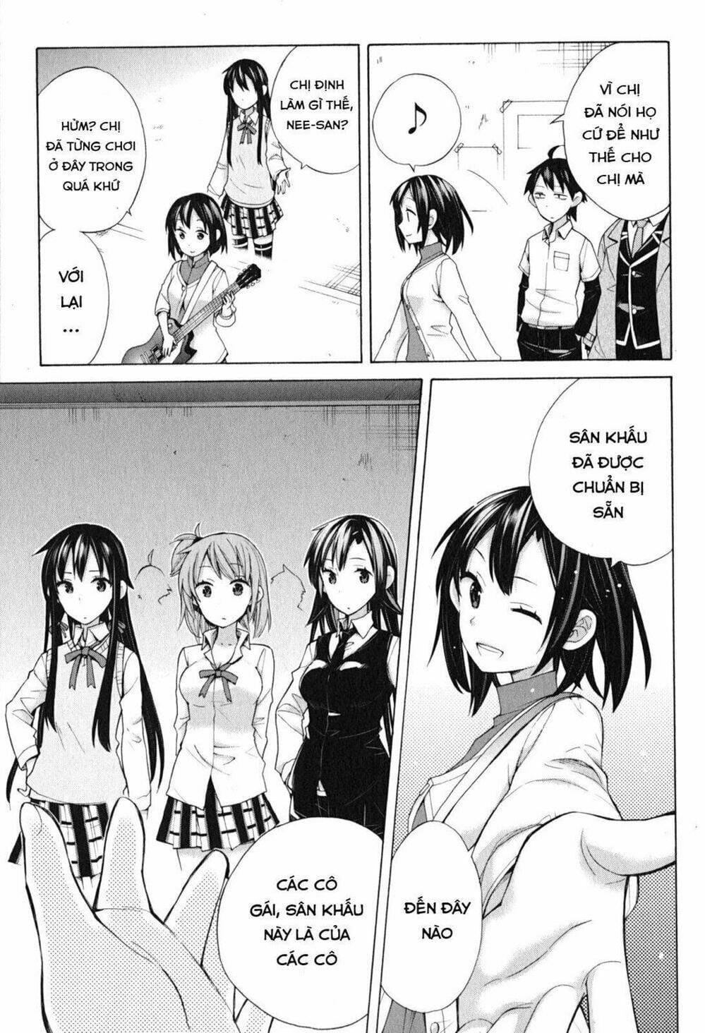 Truyện Tranh Chuyện Tình Thanh Xuân Bi Hài Của Tôi Quả Nhiên Là Sai Lầm - Oregairu trang 6
