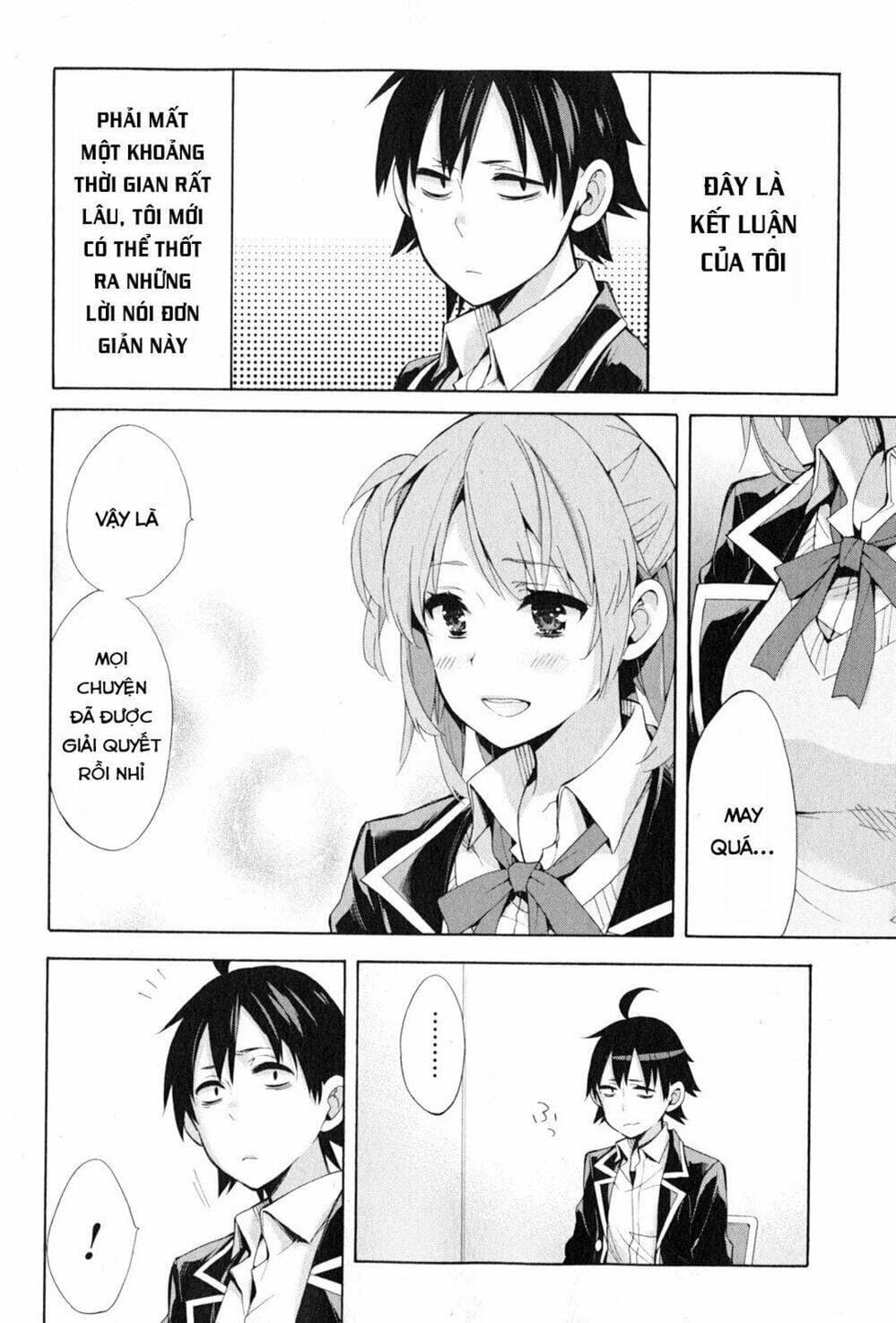 Truyện Tranh Chuyện Tình Thanh Xuân Bi Hài Của Tôi Quả Nhiên Là Sai Lầm - Oregairu trang 6