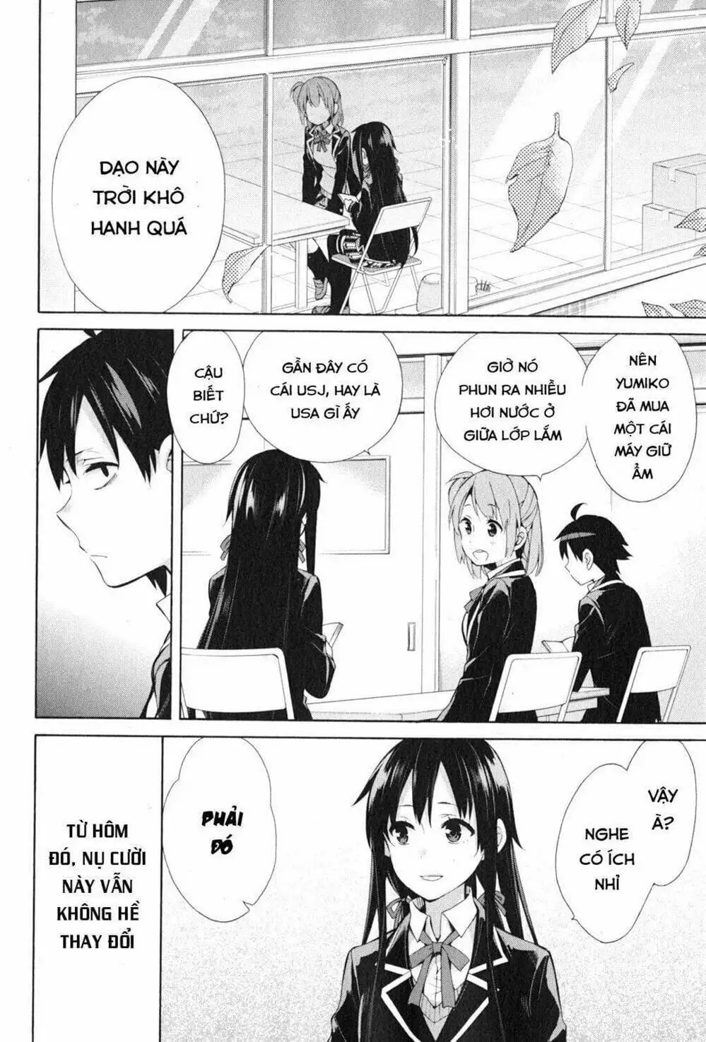 Truyện Tranh Chuyện Tình Thanh Xuân Bi Hài Của Tôi Quả Nhiên Là Sai Lầm - Oregairu trang 6