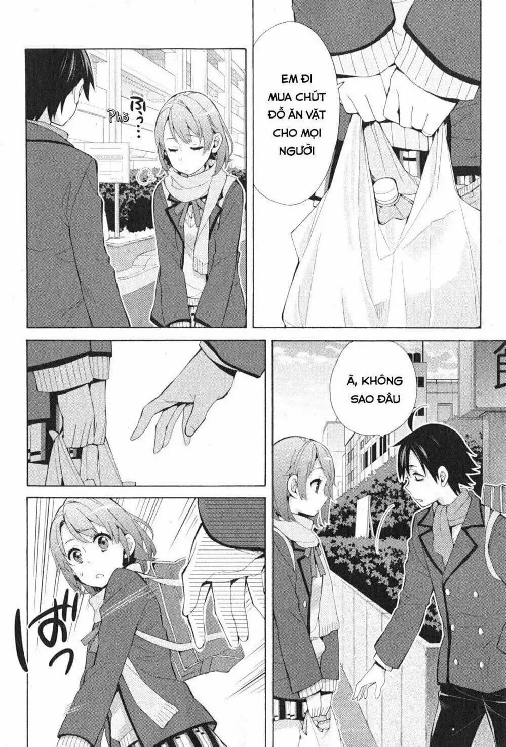 Truyện Tranh Chuyện Tình Thanh Xuân Bi Hài Của Tôi Quả Nhiên Là Sai Lầm - Oregairu trang 6