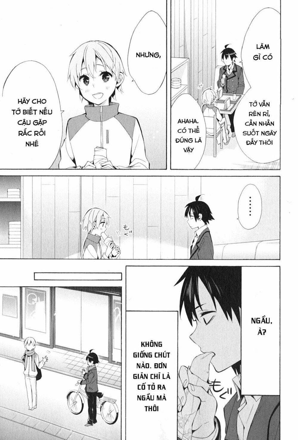 Truyện Tranh Chuyện Tình Thanh Xuân Bi Hài Của Tôi Quả Nhiên Là Sai Lầm - Oregairu trang 6