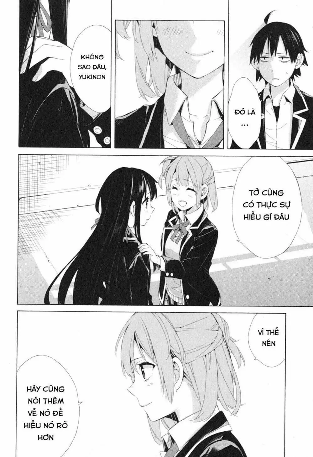 Truyện Tranh Chuyện Tình Thanh Xuân Bi Hài Của Tôi Quả Nhiên Là Sai Lầm - Oregairu trang 6