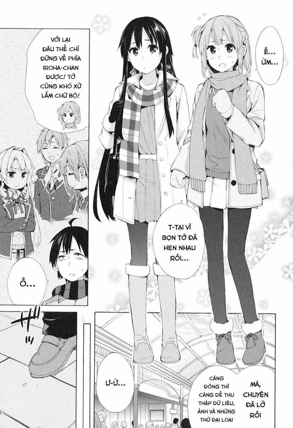 Truyện Tranh Chuyện Tình Thanh Xuân Bi Hài Của Tôi Quả Nhiên Là Sai Lầm - Oregairu trang 6