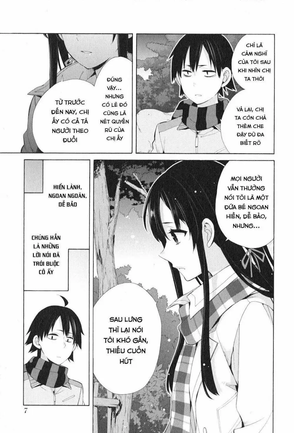 Truyện Tranh Chuyện Tình Thanh Xuân Bi Hài Của Tôi Quả Nhiên Là Sai Lầm - Oregairu trang 6