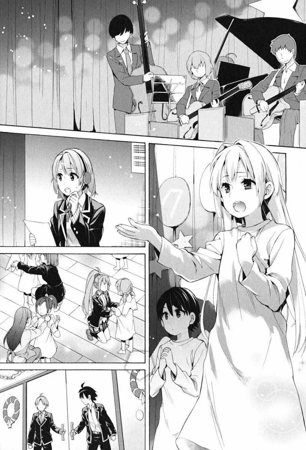 Truyện Tranh Chuyện Tình Thanh Xuân Bi Hài Của Tôi Quả Nhiên Là Sai Lầm - Oregairu trang 6