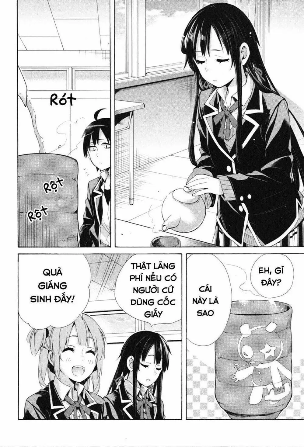 Truyện Tranh Chuyện Tình Thanh Xuân Bi Hài Của Tôi Quả Nhiên Là Sai Lầm - Oregairu trang 6