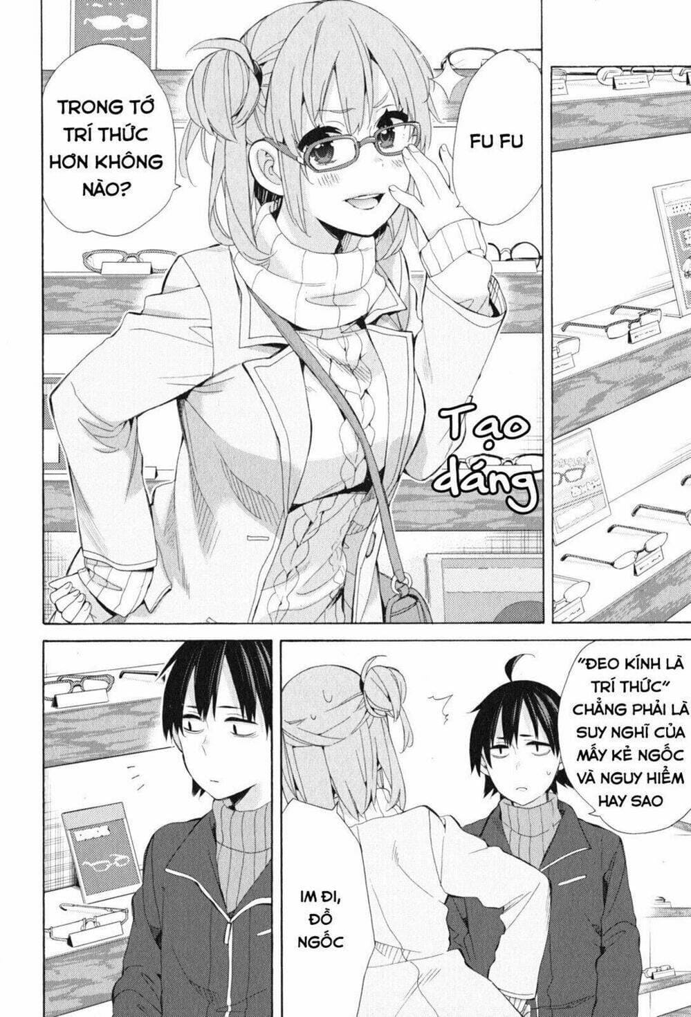 Truyện Tranh Chuyện Tình Thanh Xuân Bi Hài Của Tôi Quả Nhiên Là Sai Lầm - Oregairu trang 6