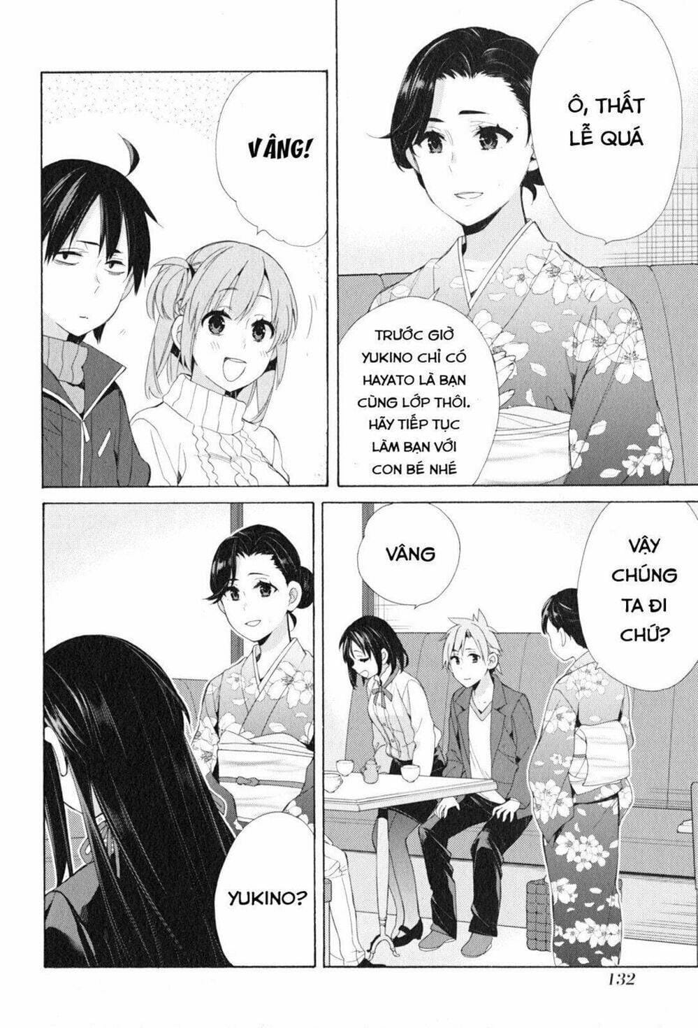 Truyện Tranh Chuyện Tình Thanh Xuân Bi Hài Của Tôi Quả Nhiên Là Sai Lầm - Oregairu trang 6