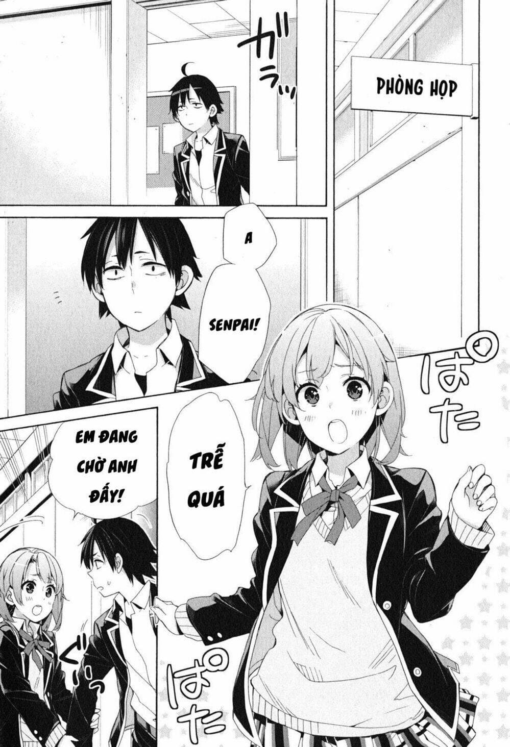 Truyện Tranh Chuyện Tình Thanh Xuân Bi Hài Của Tôi Quả Nhiên Là Sai Lầm - Oregairu trang 6