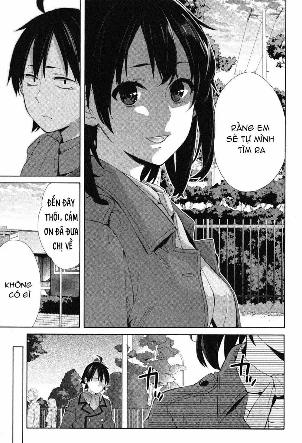 Truyện Tranh Chuyện Tình Thanh Xuân Bi Hài Của Tôi Quả Nhiên Là Sai Lầm - Oregairu trang 6