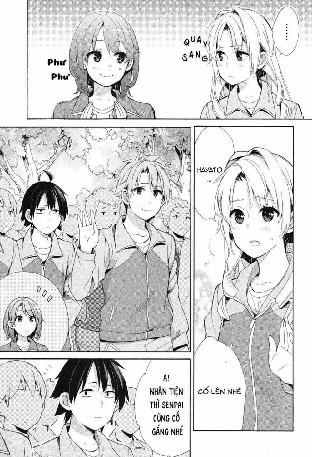 Truyện Tranh Chuyện Tình Thanh Xuân Bi Hài Của Tôi Quả Nhiên Là Sai Lầm - Oregairu trang 6