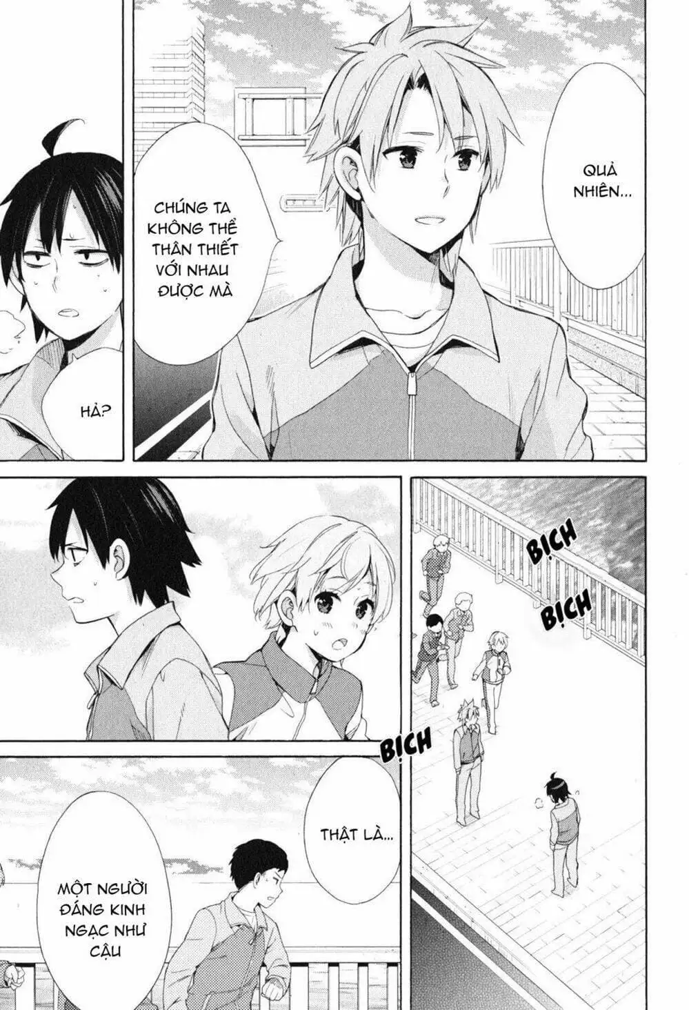 Truyện Tranh Chuyện Tình Thanh Xuân Bi Hài Của Tôi Quả Nhiên Là Sai Lầm - Oregairu trang 6