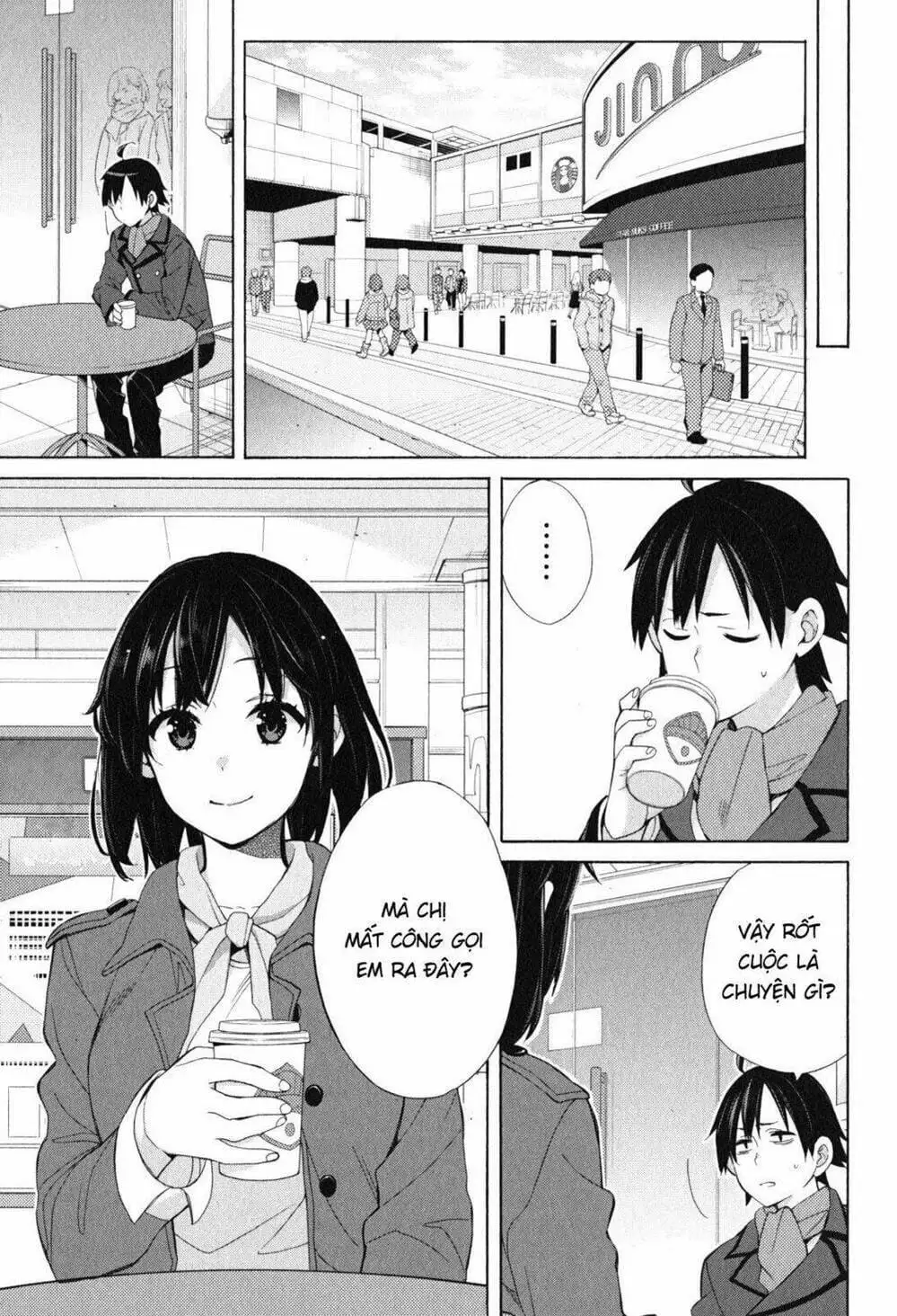 Truyện Tranh Chuyện Tình Thanh Xuân Bi Hài Của Tôi Quả Nhiên Là Sai Lầm - Oregairu trang 6