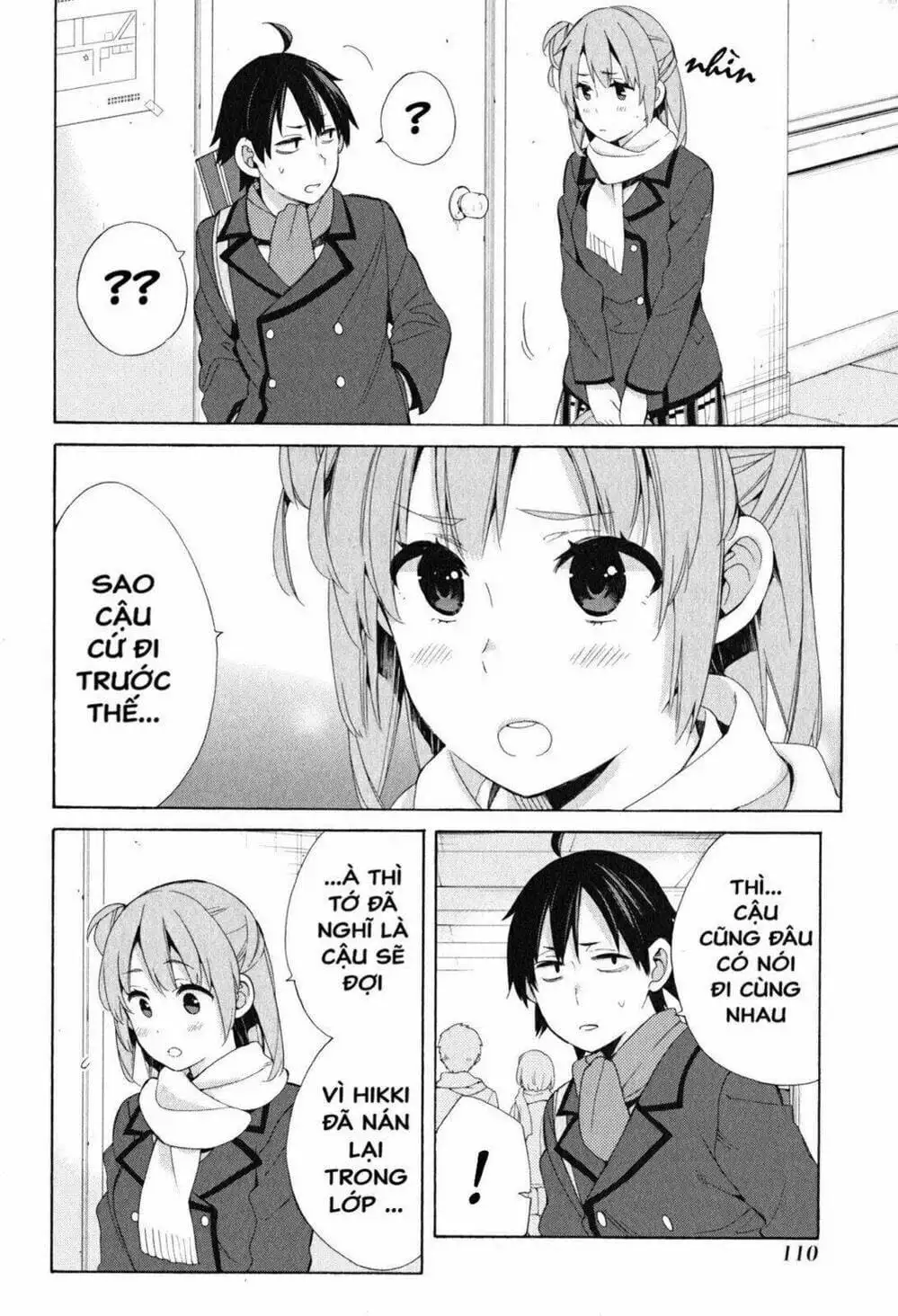 Truyện Tranh Chuyện Tình Thanh Xuân Bi Hài Của Tôi Quả Nhiên Là Sai Lầm - Oregairu trang 6