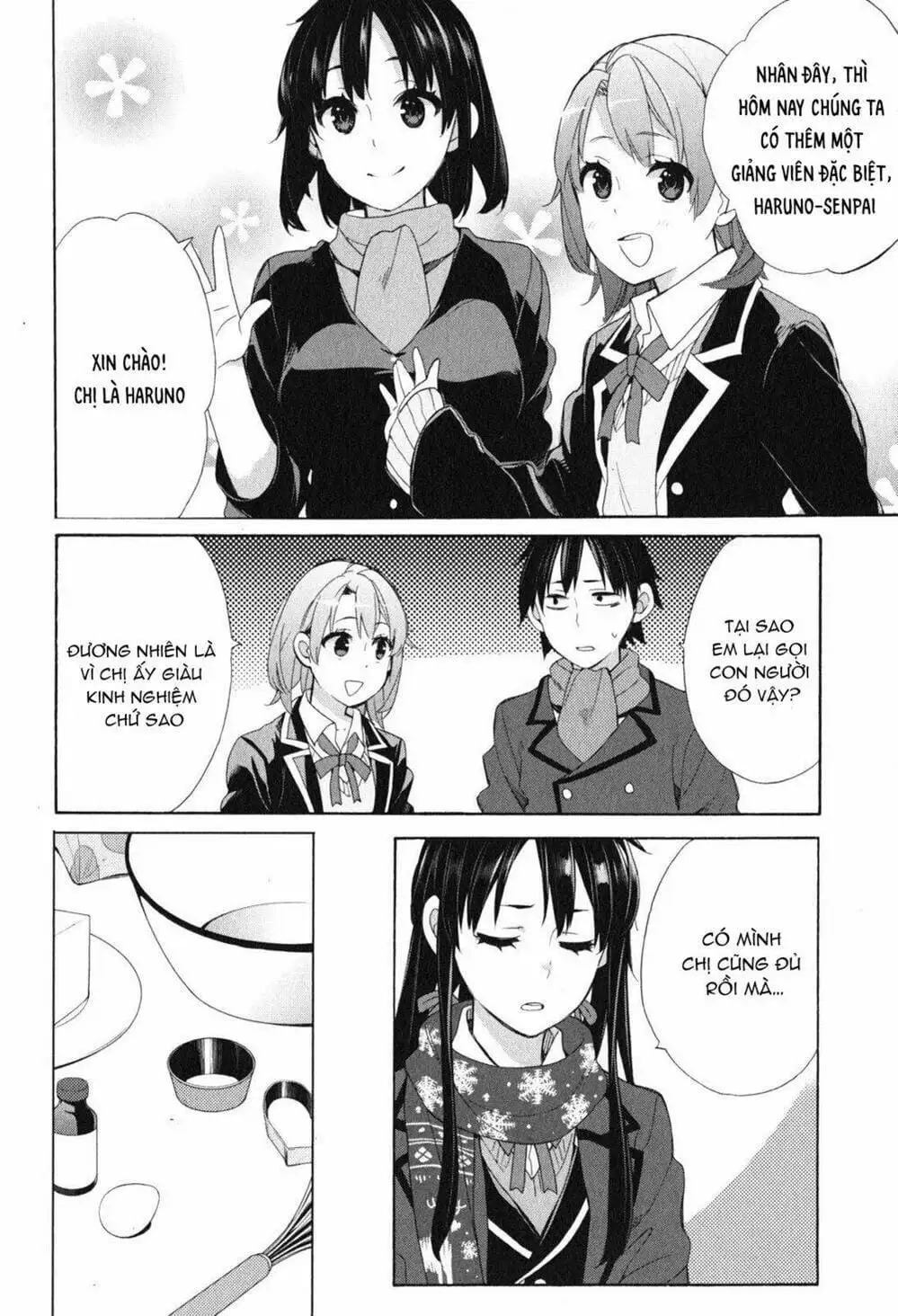 Truyện Tranh Chuyện Tình Thanh Xuân Bi Hài Của Tôi Quả Nhiên Là Sai Lầm - Oregairu trang 6