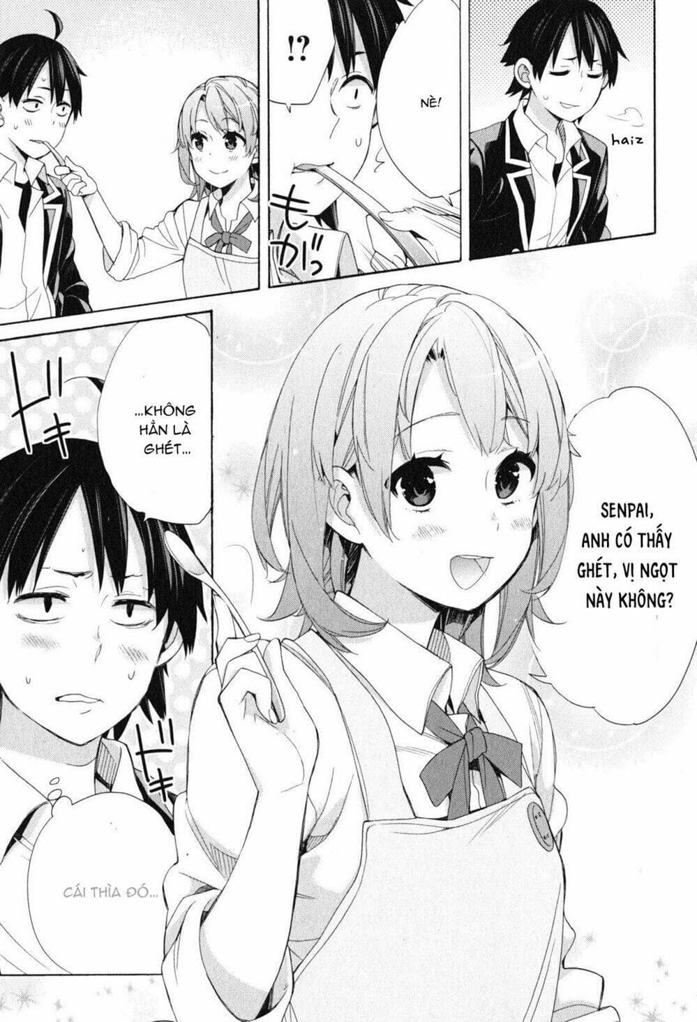 Truyện Tranh Chuyện Tình Thanh Xuân Bi Hài Của Tôi Quả Nhiên Là Sai Lầm - Oregairu trang 6