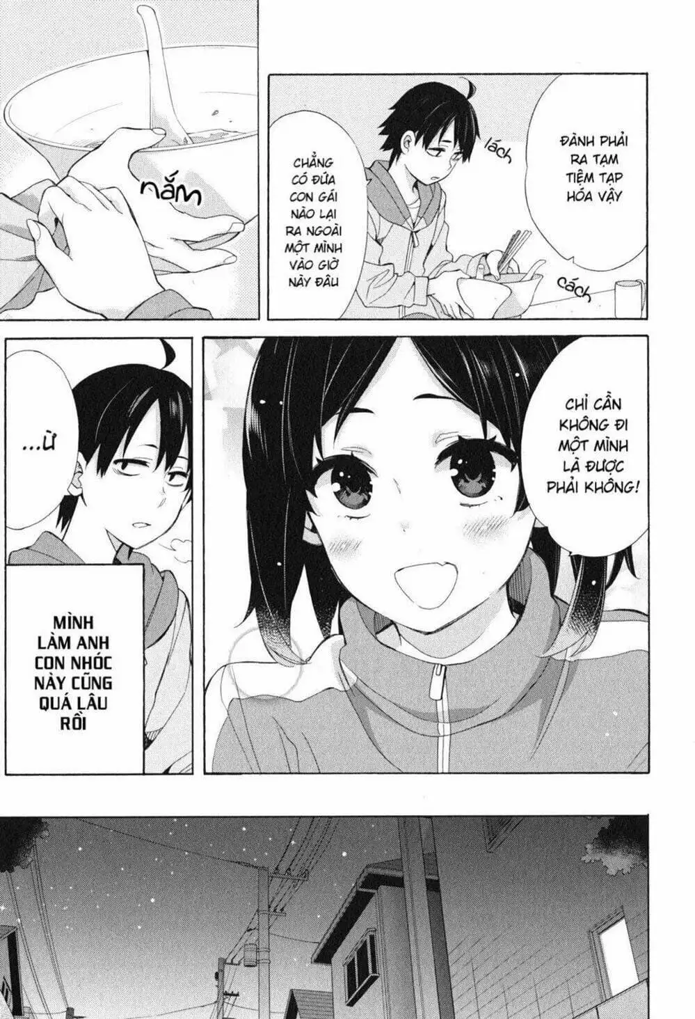 Truyện Tranh Chuyện Tình Thanh Xuân Bi Hài Của Tôi Quả Nhiên Là Sai Lầm - Oregairu trang 6