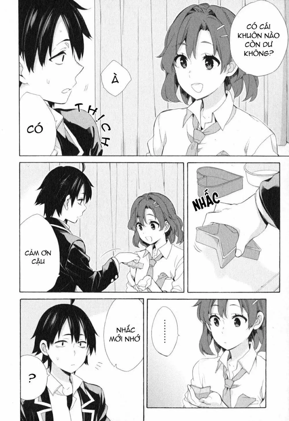 Truyện Tranh Chuyện Tình Thanh Xuân Bi Hài Của Tôi Quả Nhiên Là Sai Lầm - Oregairu trang 6