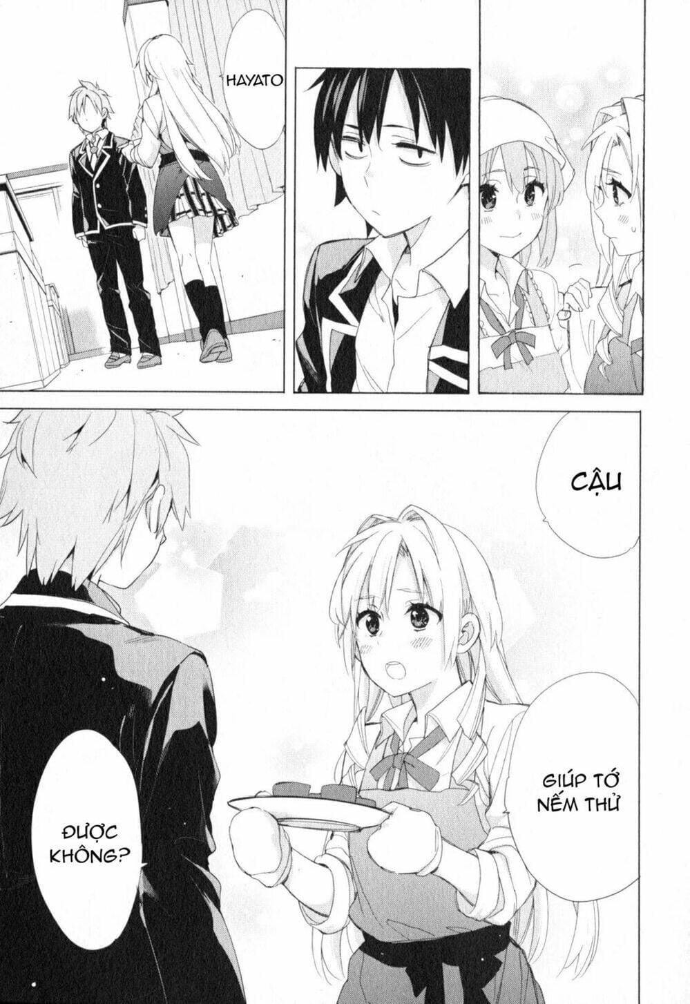 Truyện Tranh Chuyện Tình Thanh Xuân Bi Hài Của Tôi Quả Nhiên Là Sai Lầm - Oregairu trang 6