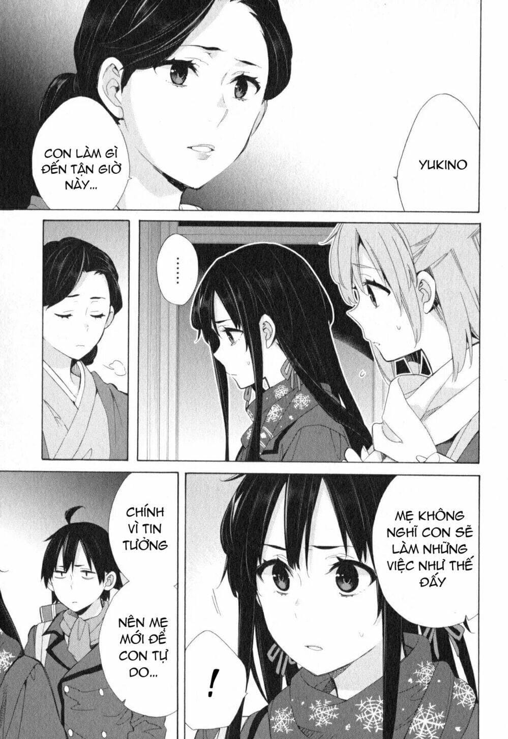 Truyện Tranh Chuyện Tình Thanh Xuân Bi Hài Của Tôi Quả Nhiên Là Sai Lầm - Oregairu trang 6