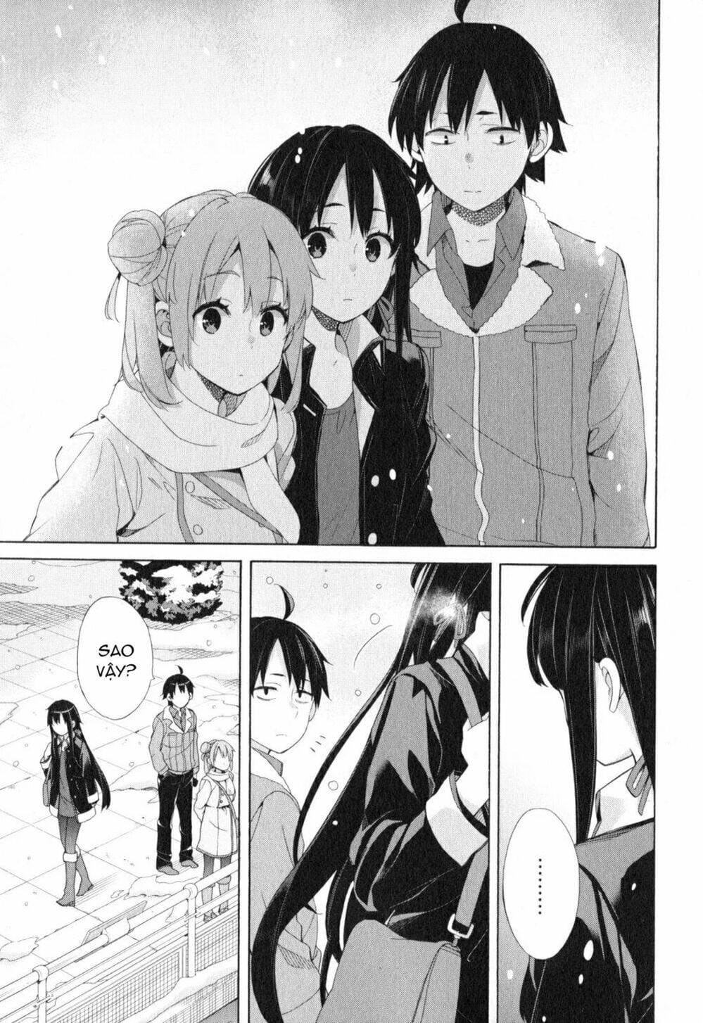 Truyện Tranh Chuyện Tình Thanh Xuân Bi Hài Của Tôi Quả Nhiên Là Sai Lầm - Oregairu trang 6