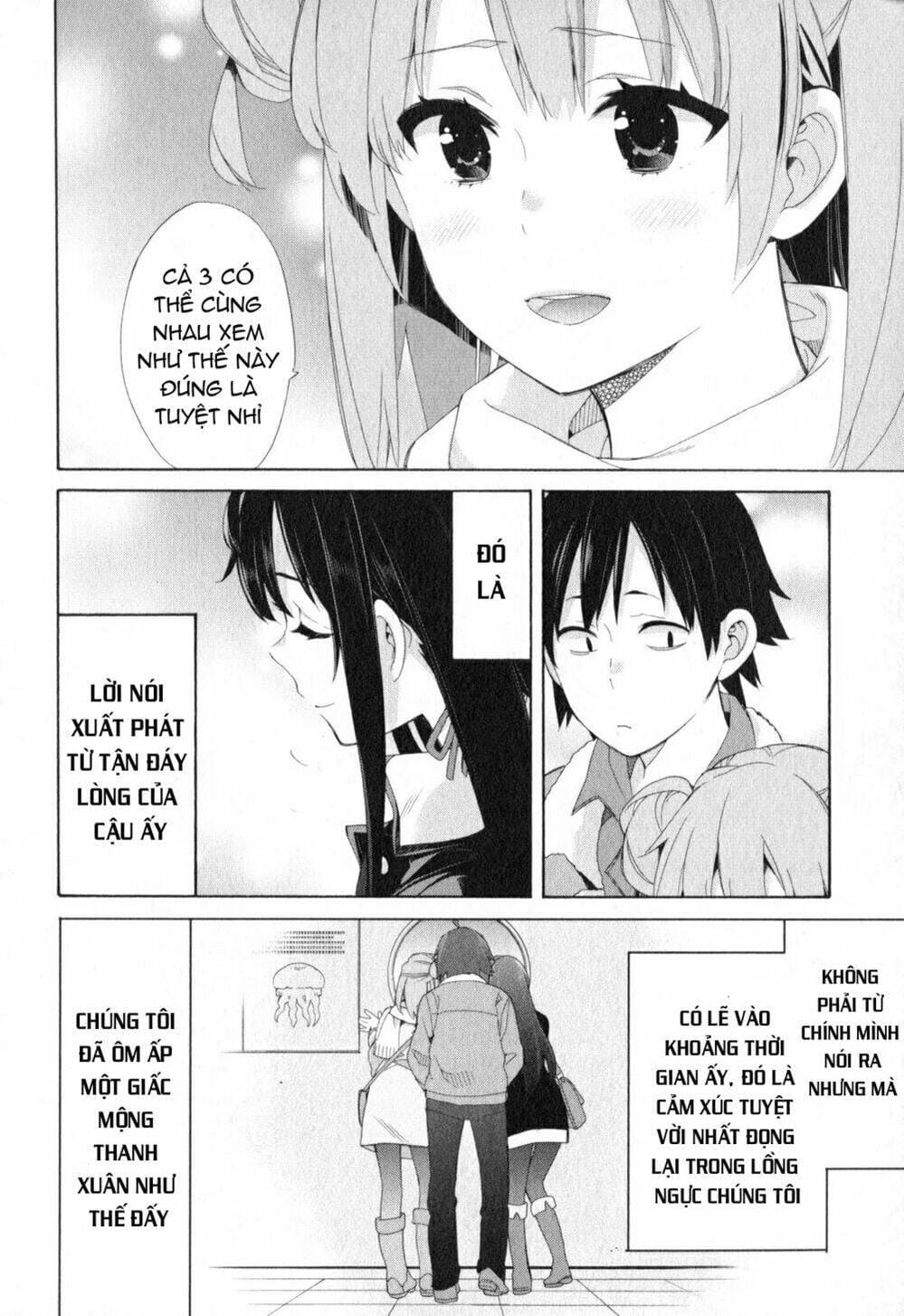 Truyện Tranh Chuyện Tình Thanh Xuân Bi Hài Của Tôi Quả Nhiên Là Sai Lầm - Oregairu trang 6