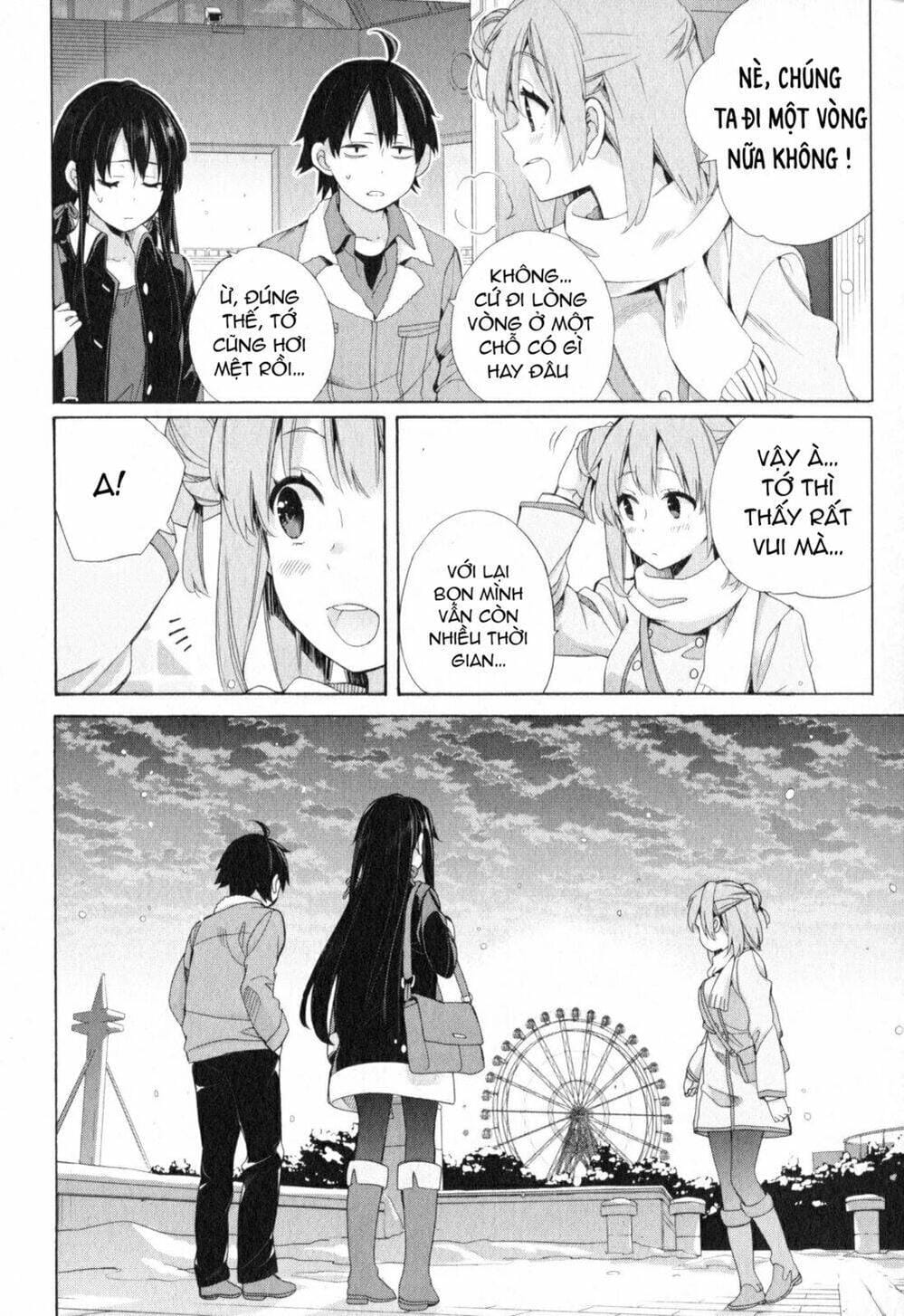 Truyện Tranh Chuyện Tình Thanh Xuân Bi Hài Của Tôi Quả Nhiên Là Sai Lầm - Oregairu trang 6