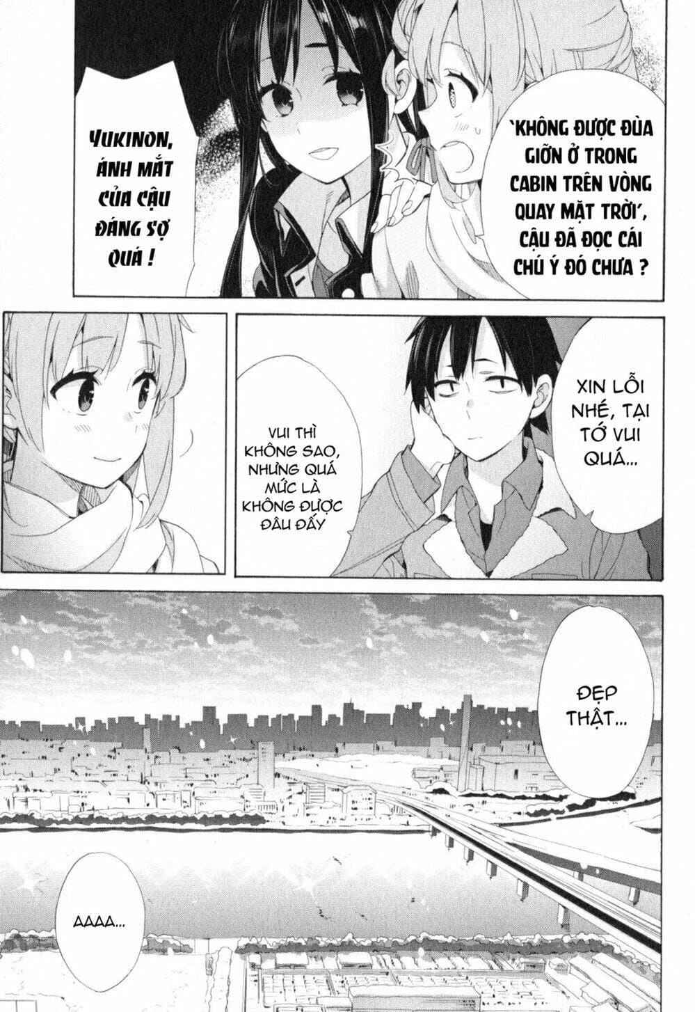 Truyện Tranh Chuyện Tình Thanh Xuân Bi Hài Của Tôi Quả Nhiên Là Sai Lầm - Oregairu trang 6