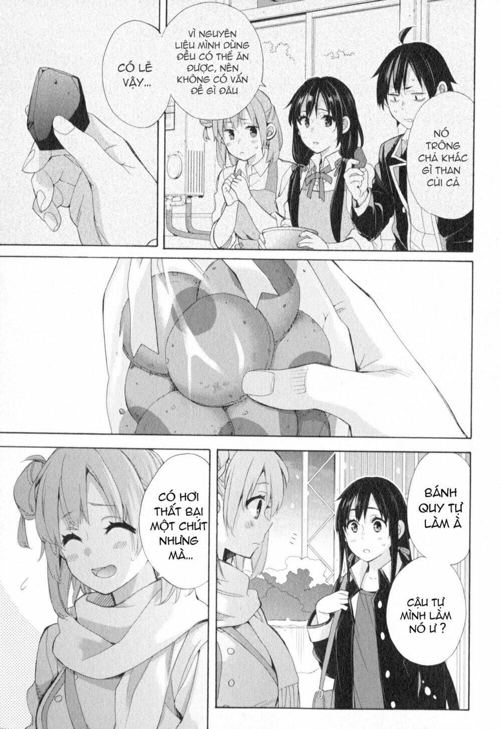 Truyện Tranh Chuyện Tình Thanh Xuân Bi Hài Của Tôi Quả Nhiên Là Sai Lầm - Oregairu trang 6