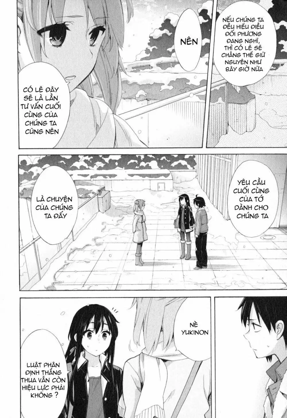 Truyện Tranh Chuyện Tình Thanh Xuân Bi Hài Của Tôi Quả Nhiên Là Sai Lầm - Oregairu trang 6